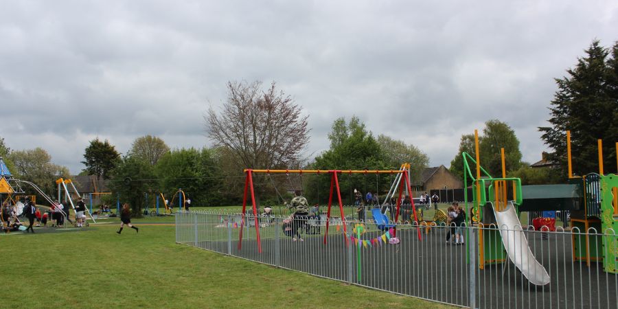 Image entitled Hunter Avenue play area