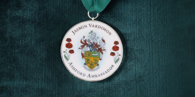 Honorary Ambassador of Ashford Award Jasmin Vardimon