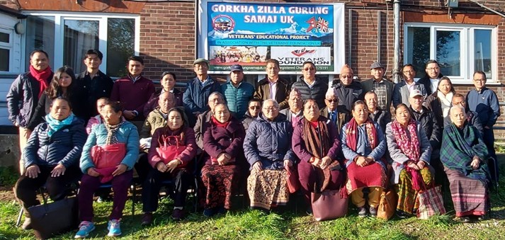 Members of the Nepalese community at a two day training event in Ashford