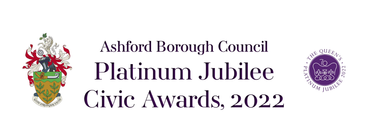 Ashford Borough Council Platinum Civic Awards 2022 banner