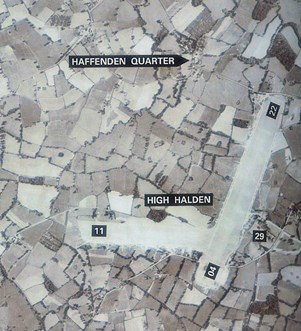 Aerial photo of RAF High Halden