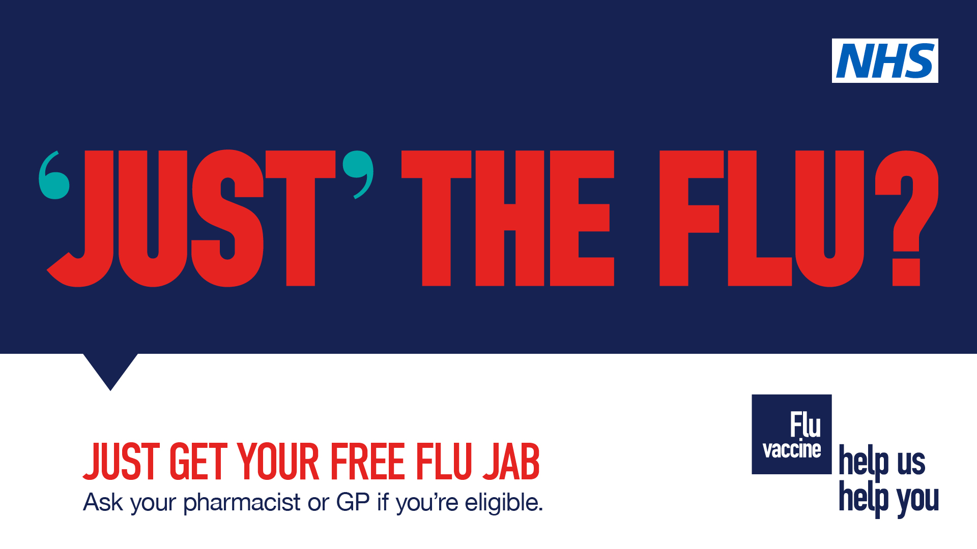 get your free flu jab graphic