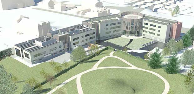 Alternate CGI view of the Ashford College extension after government funding was announced