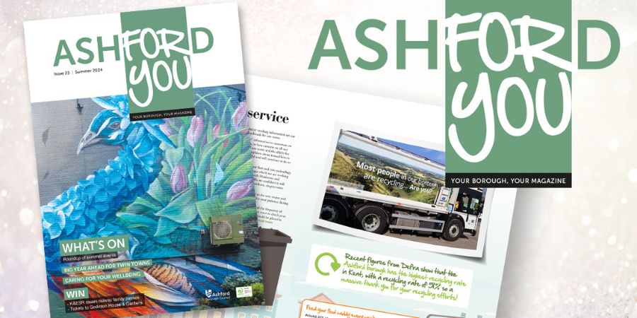 Image entitled Summer-Autumn edition of Ashford For You magazine arrives