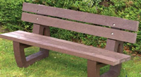 Hereford seat memorial bench