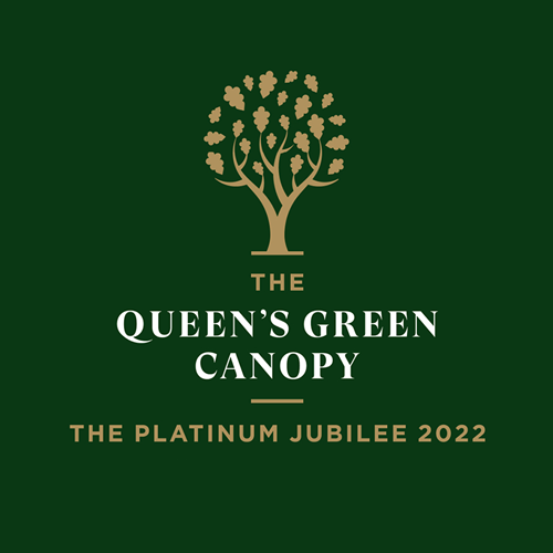 The Queen's Green Canopy logo