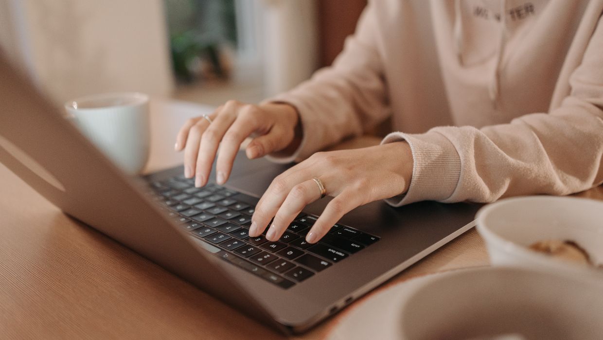 Woman on laptop