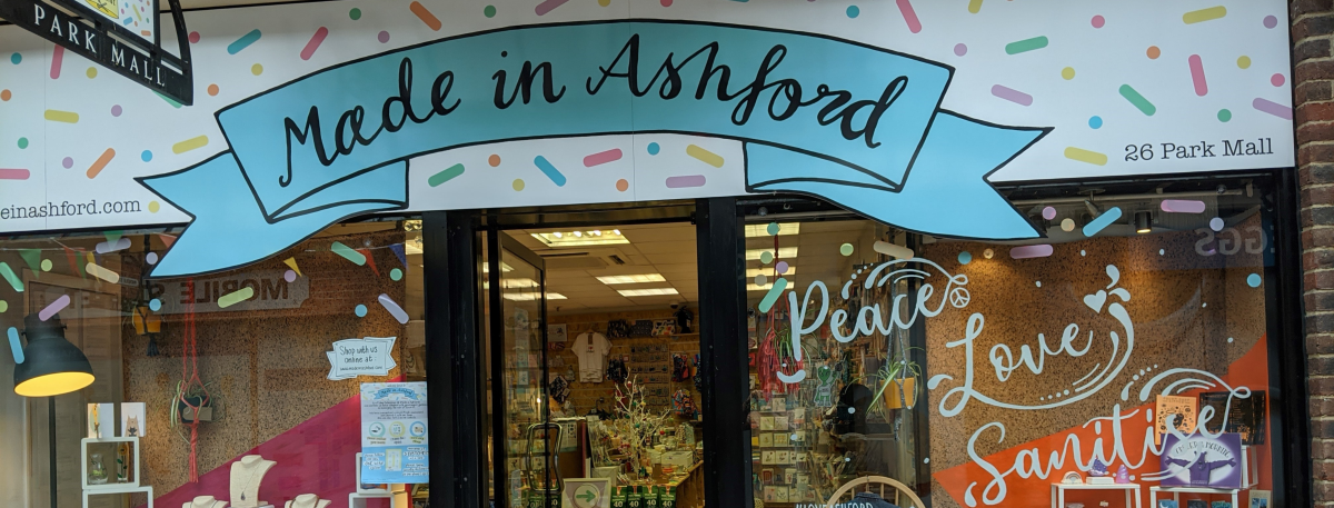 Made in Ashford shopfront