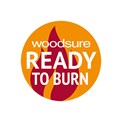 Woodsure 'ready to burn' logo