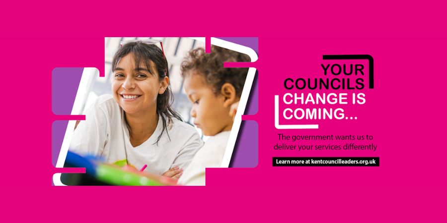 Image entitled Have your say on the way Councils in Kent and Medway are organised