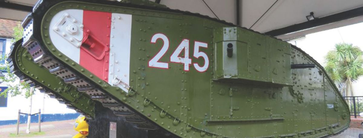 A picture of the Ashford tank