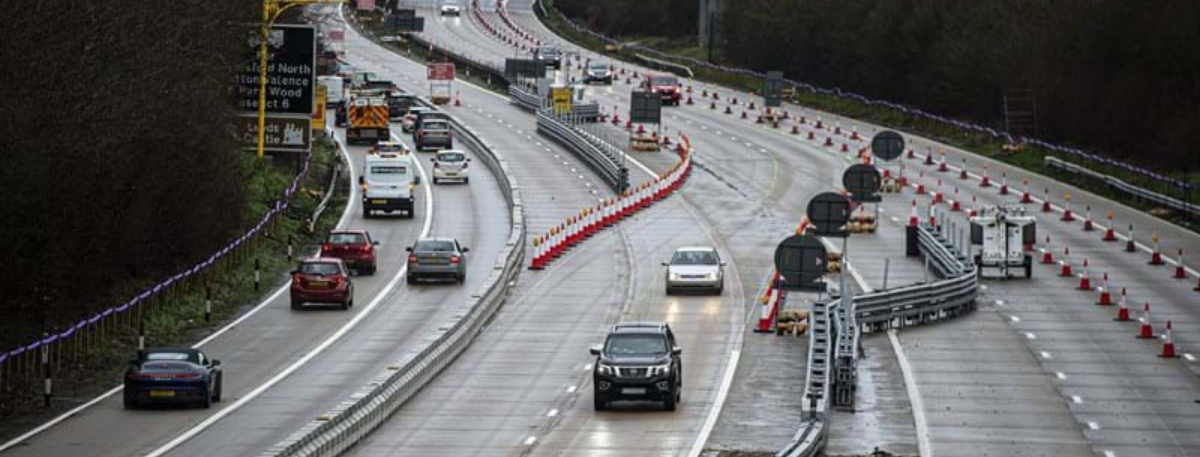 Traffic on a motorway