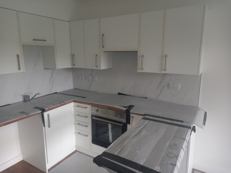 A look inside one of the modular homes