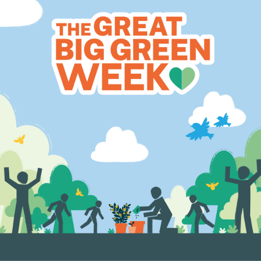 Image entitled The Great Big Green Week campaign graphic