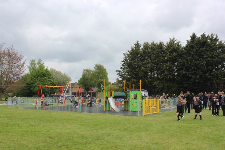 Hunter Avenue play area in Ashford