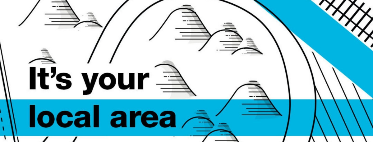 Graphic from the Boundary Commission for England that reads: It's your local area