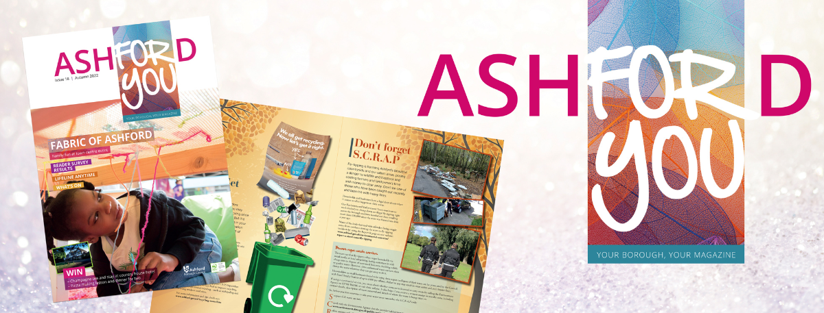 autumn edition of Ashford For You resident's magazine graphic