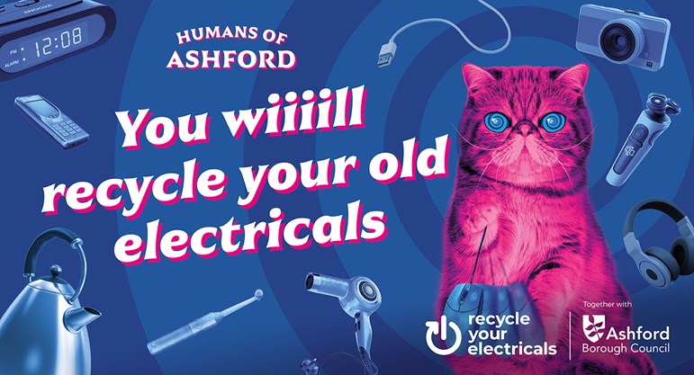Humans of Ashford Yo wiiill recycle your old electricals