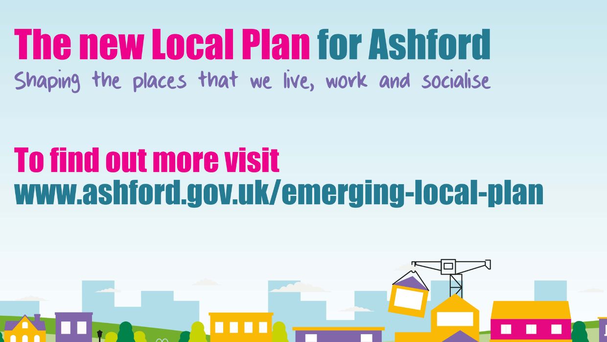 The new Local Plan for Ashford graphic tile
