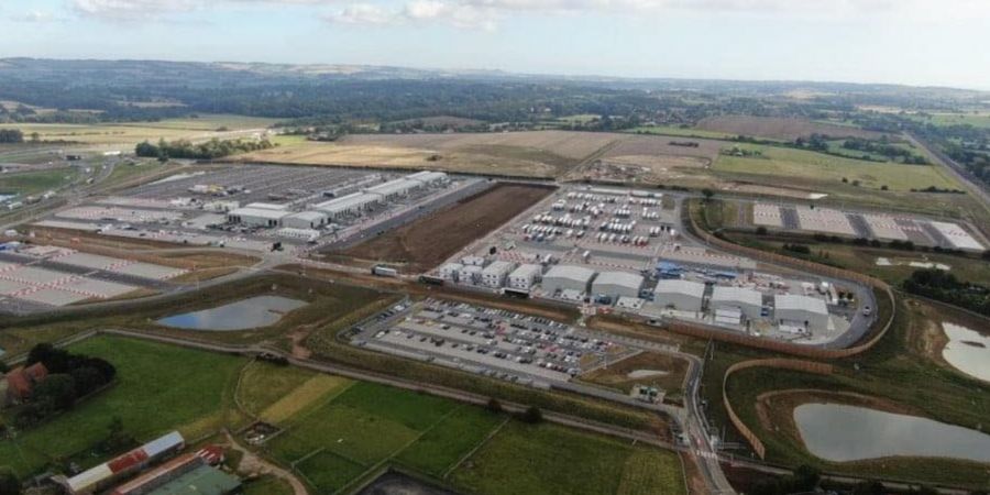 Image entitled Sevington Inland Border Facility planning consent