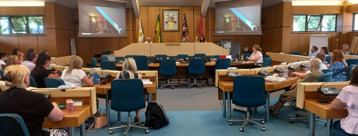 Domestic Abuse conference taking place in Ashford Borough Council Civic Centre, July 2022