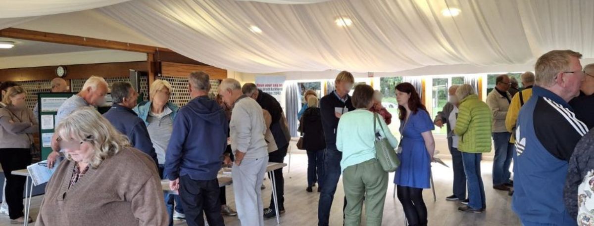 Residents attending a Local Plan event in Sandyacres
