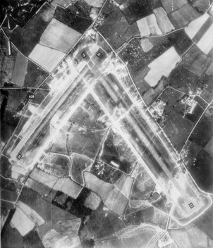 Aerial photo of RAF Ashford