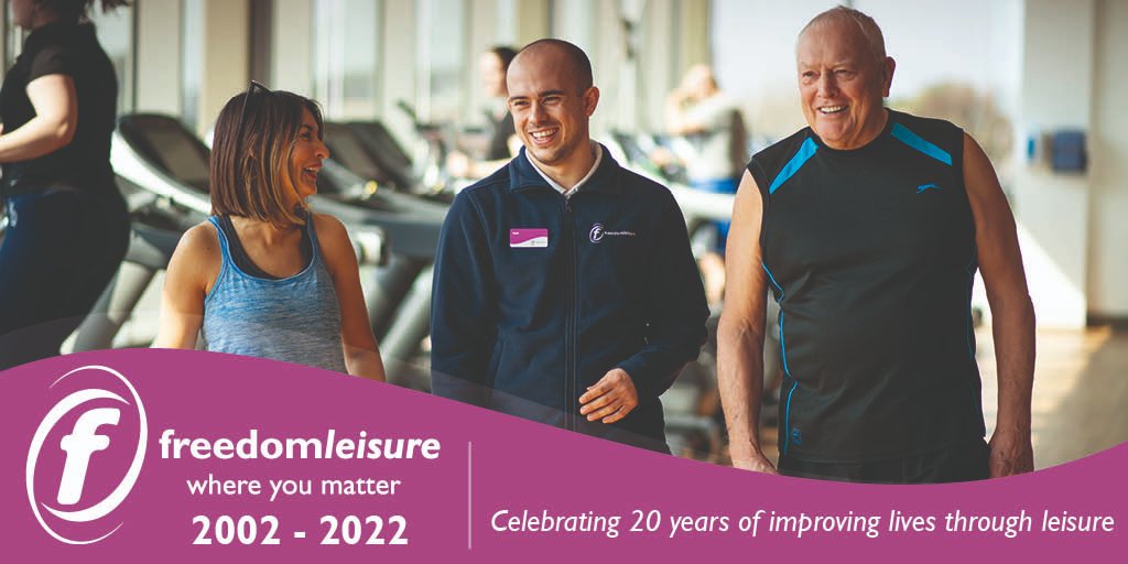 Freedom Leisure celebrates 20 years of improving lives through leisure