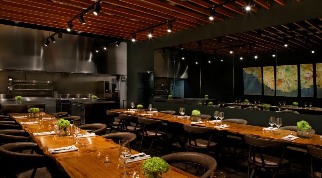 A photo showing the inside of The Gastronomist restaurant at Elwick Place, Ashford