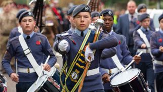 Young members of the Armed Forces community in Ashford