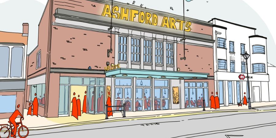 Image entitled Curtain raised on plans to bring Ashford’s former Odeon/Mecca back to life as a flexible cultural and community venue