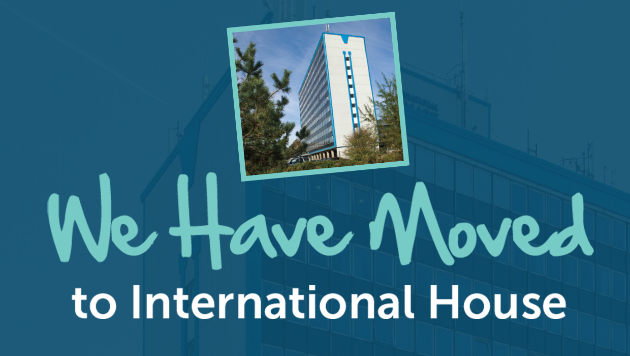 We have moved to International House