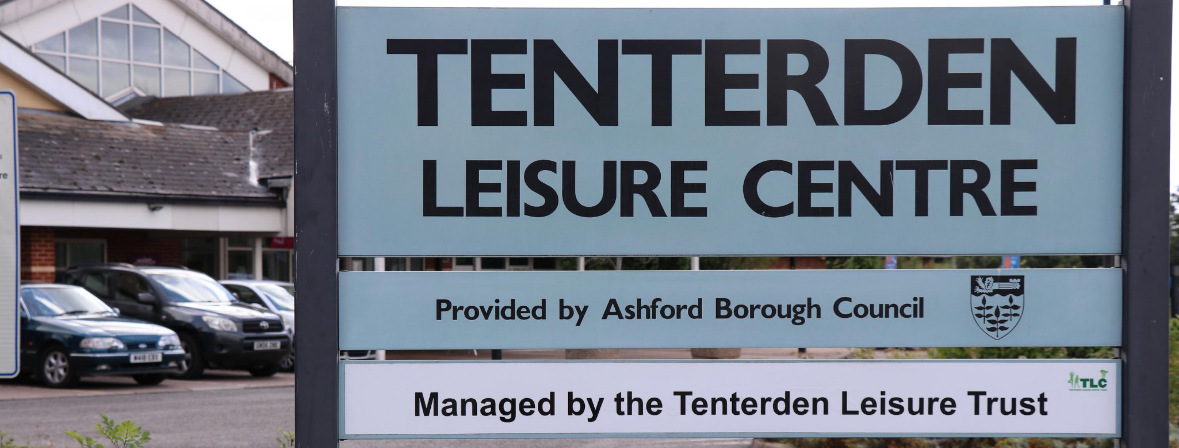 News article entitled Tenterden Leisure Centre reopens