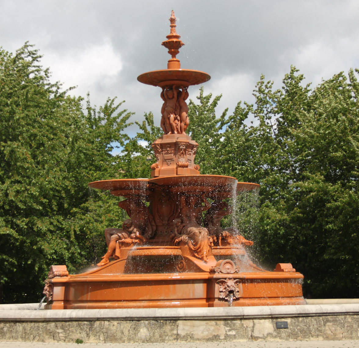 Image entitled Fountain in Victoria Park, Ashford