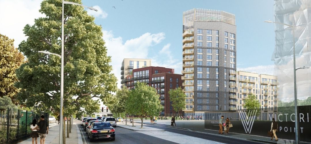 News article entitled Infinity Ashford set to transform the skyline of Ashford with 16-storey residential development