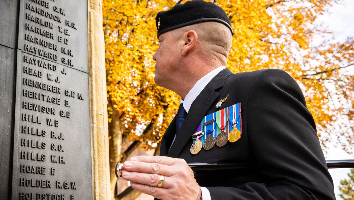 Armed Forces veteran in Ashford