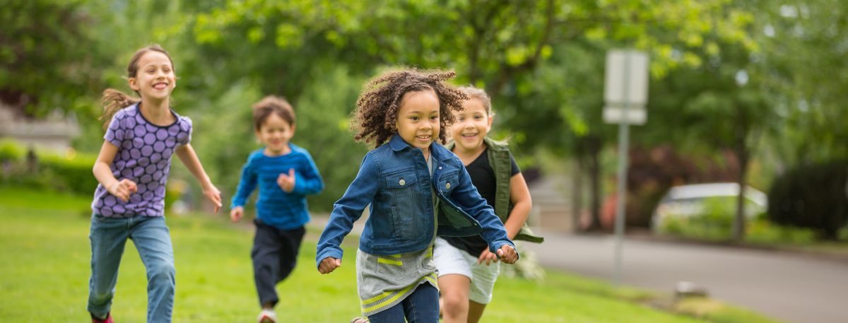 Children playing