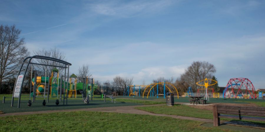 Image entitled Outdoor gym and play area
