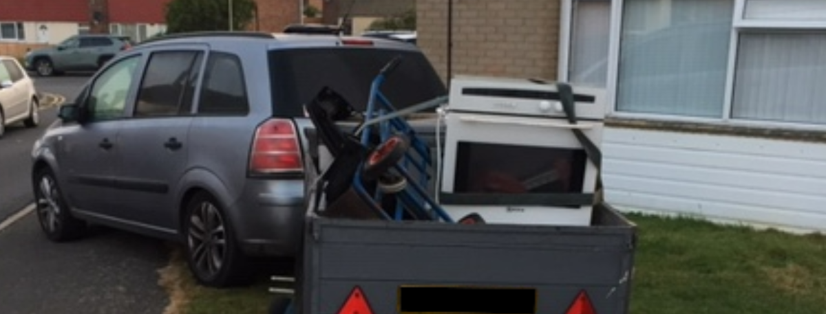 Vehicle used to commit scrap metal trading offences