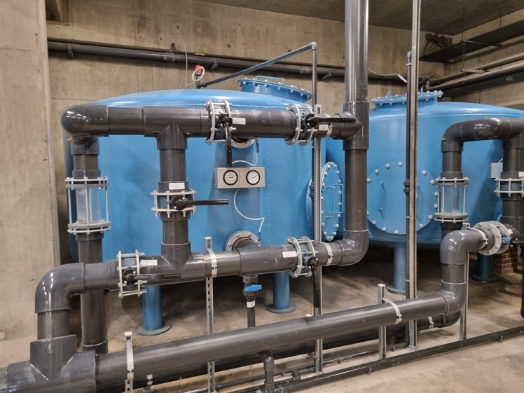 New pool filtration system at Tenterden Leisure Centre