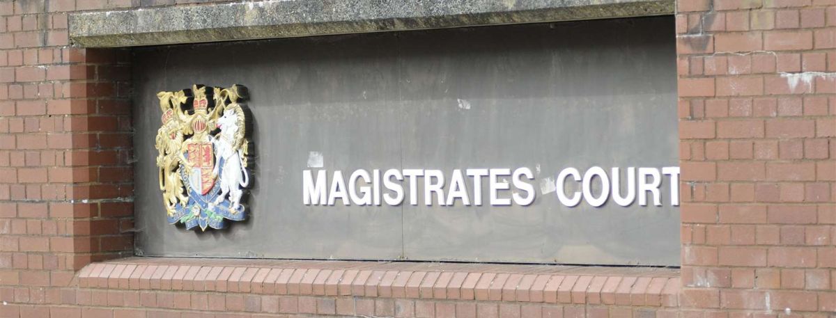 A picture outside Folkestone Magistrates Court