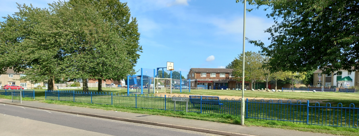 Park area at Bybrook Road in Ashford