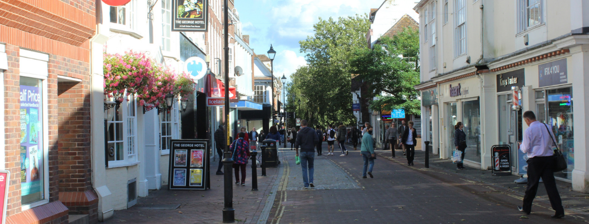 Ashford Town Centre High Street