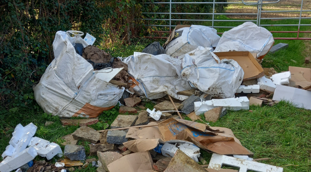 fly tipping in Ashford