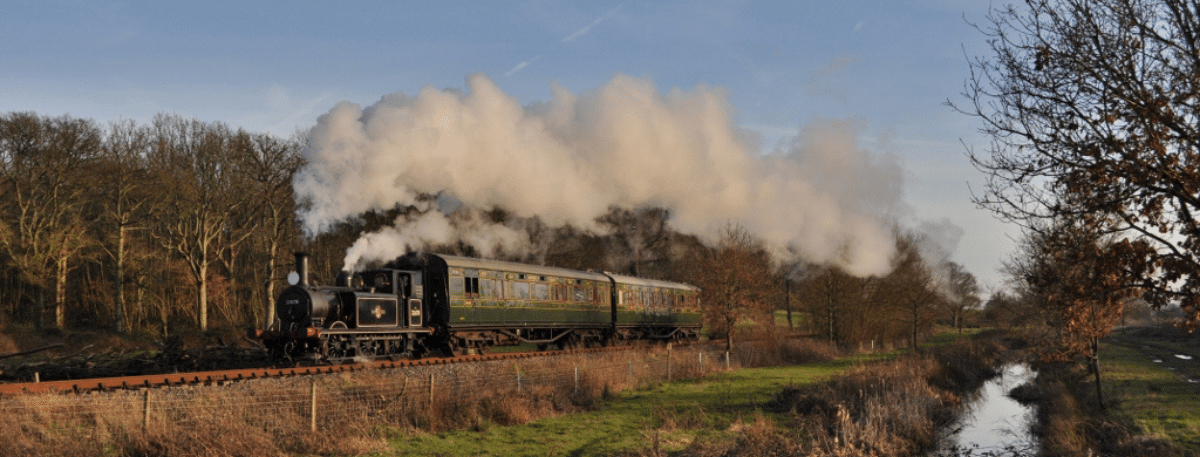 Kent and Sussex railway train