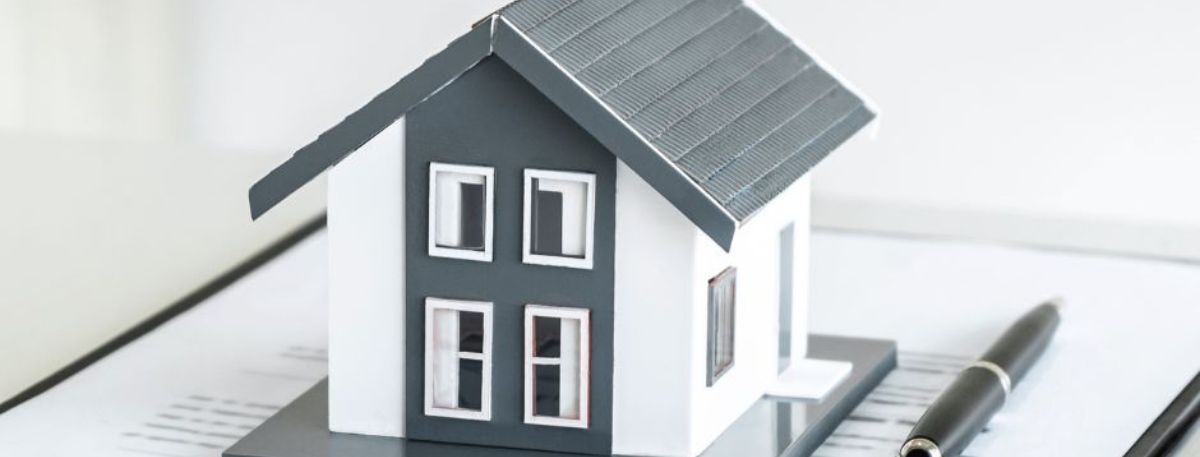 A picture of a toy house