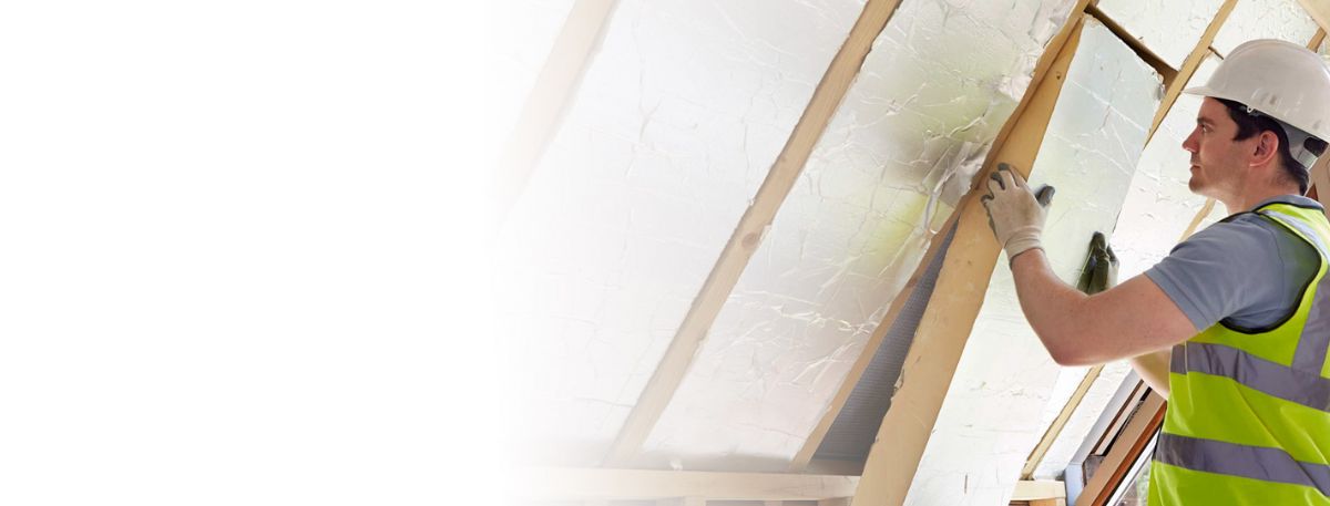 Contractor working on a home 