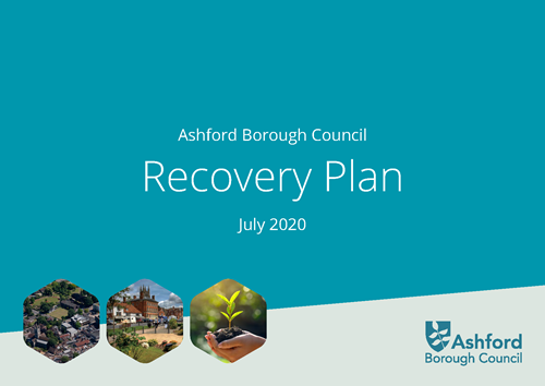 Ashford Borough Council Recovery Plan banner