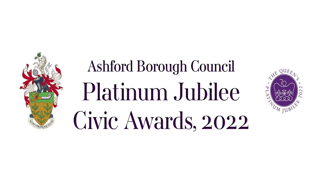 Ashford Borough Council Platinum Civic Awards 2022 banner tile