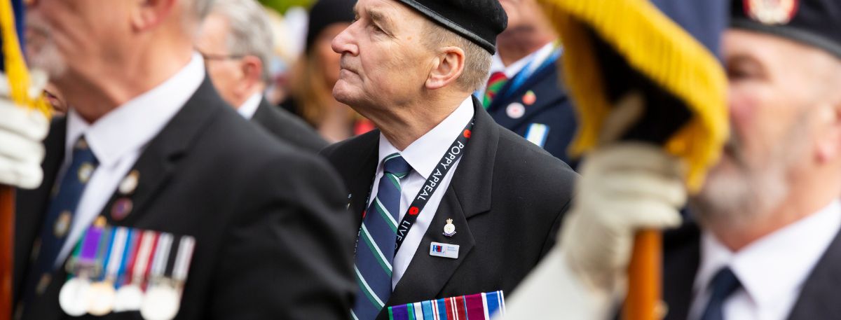 Armed Forces veteran in Ashford
